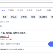 查看本地网络IP归属运营商