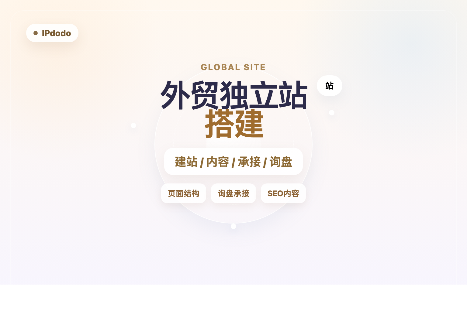 外贸独立站搭建封面图