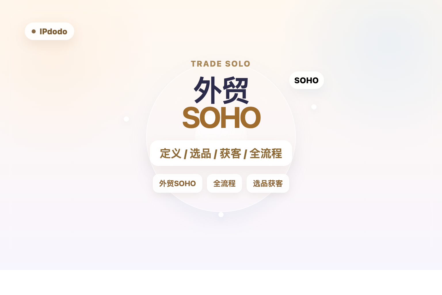 外贸SOHO封面图