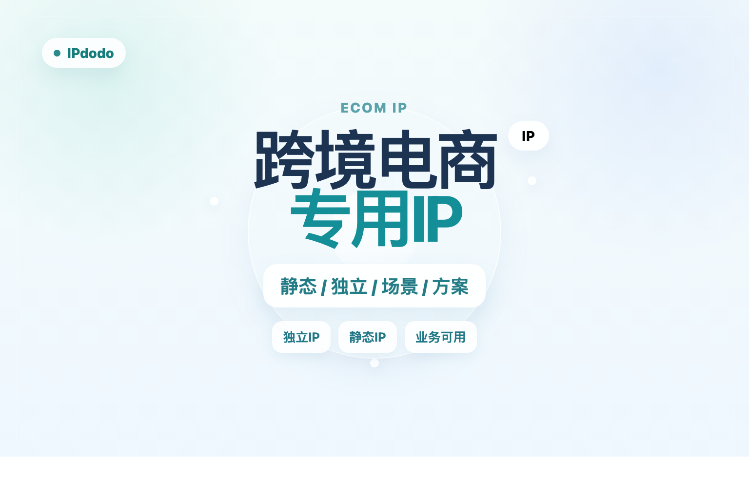 跨境电商专用IP封面图
