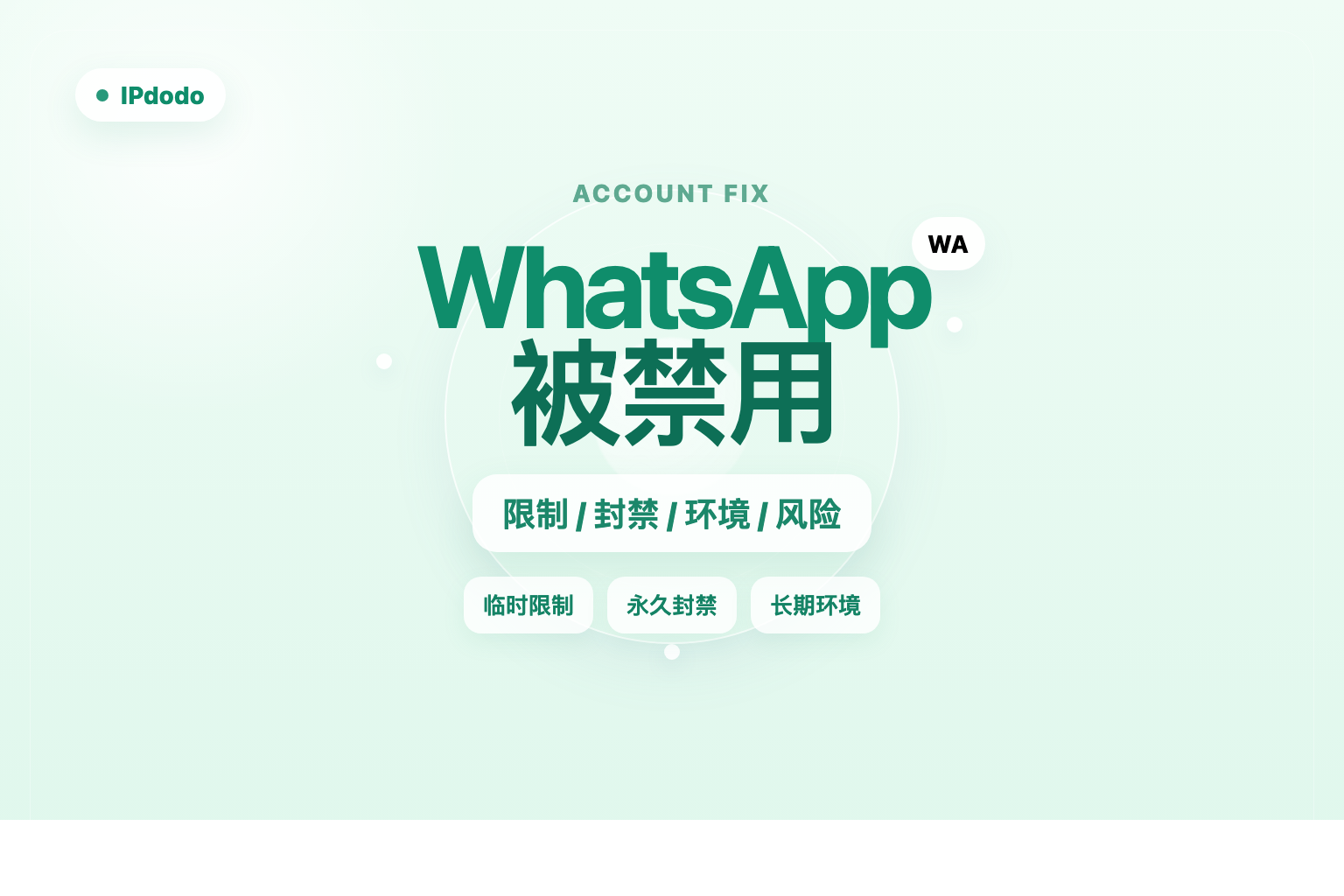 WhatsApp 被禁用封面图