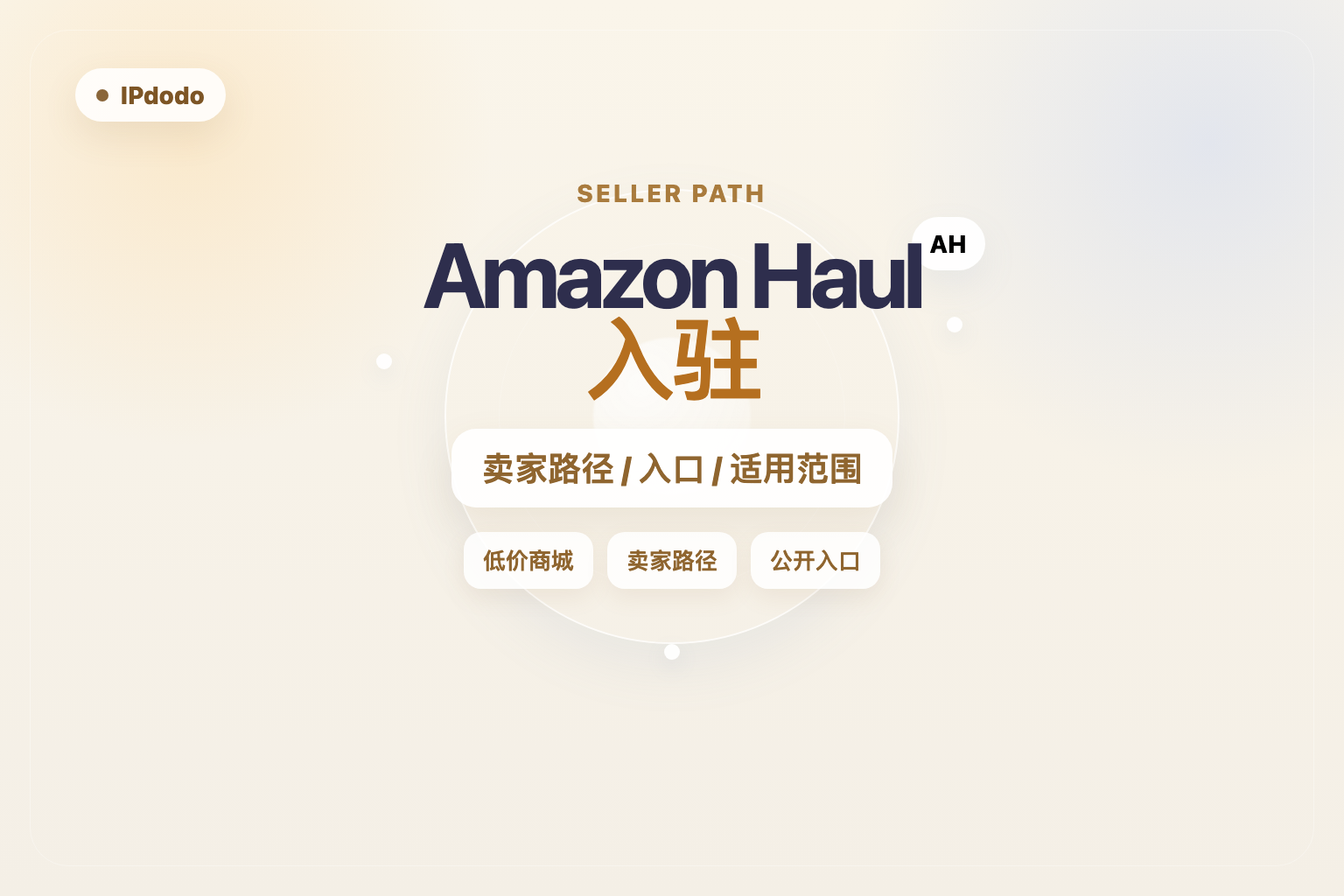 Amazon Haul 入驻封面图